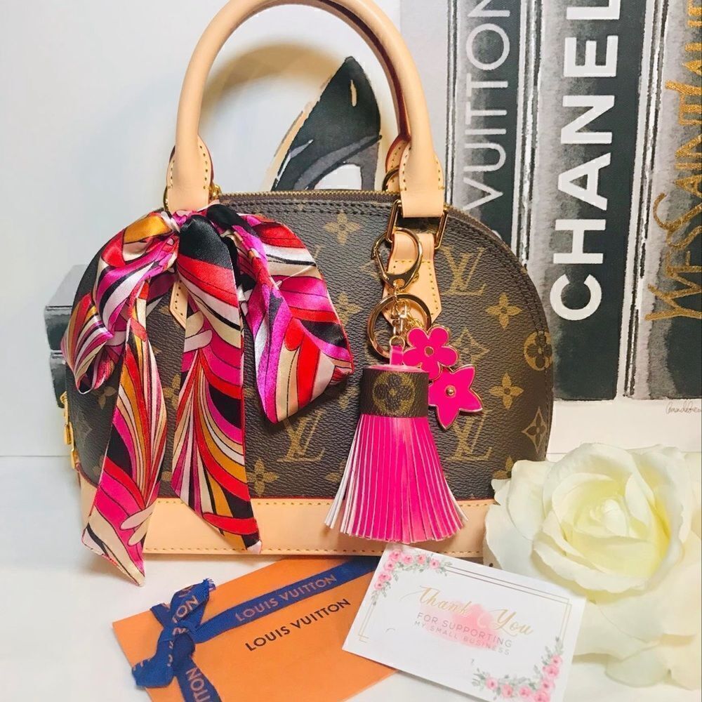 Tassel Charm Hot Pink (Handbag not included)